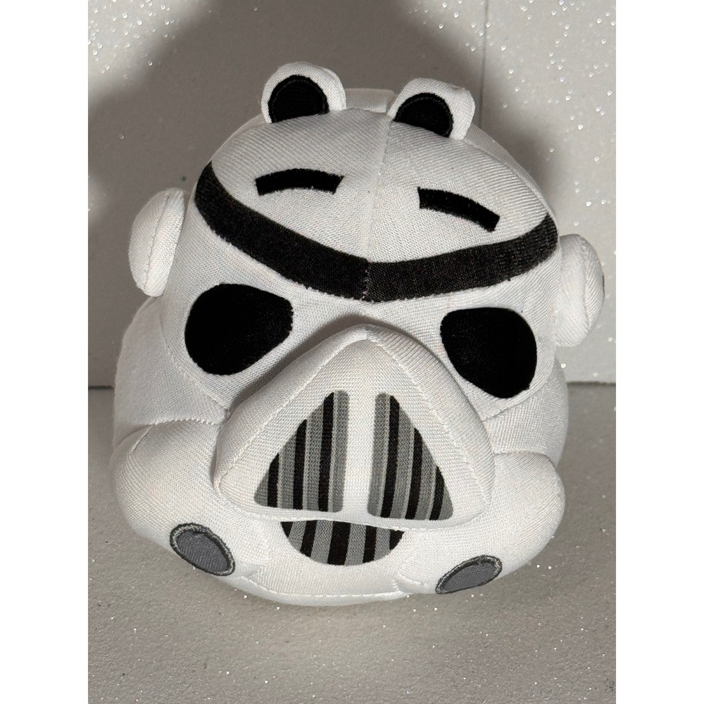 Angry Birds Star Wars Stormtrooper Pig Plush 5 inch 2012 Rovio Commonwealth Toy